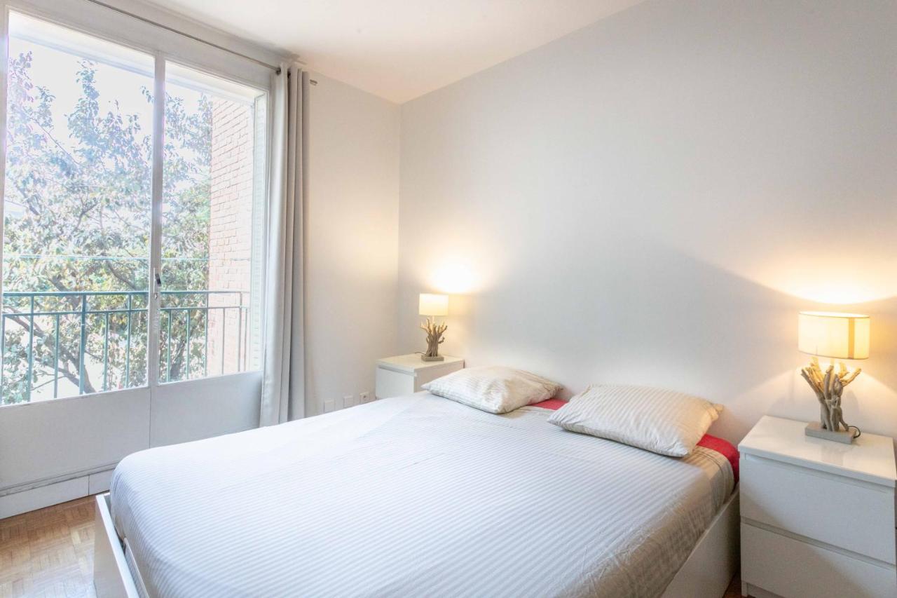 Paris City - Spacious 3 Rooms Flat For Families - 3 Minutes From Metro Station Bagian luar foto