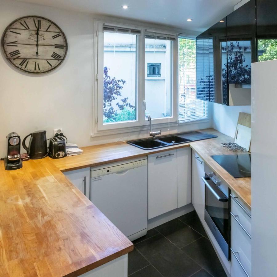 Paris City - Spacious 3 Rooms Flat For Families - 3 Minutes From Metro Station Bagian luar foto