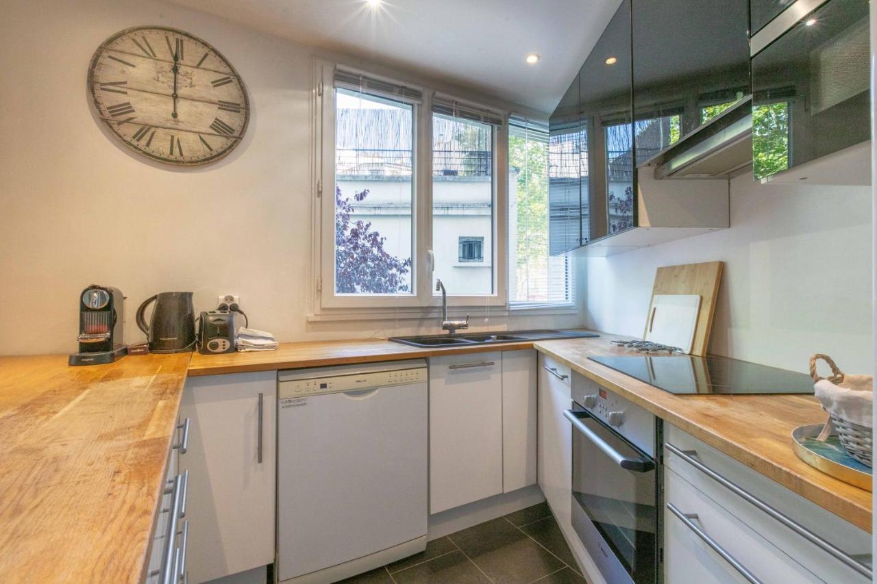 Paris City - Spacious 3 Rooms Flat For Families - 3 Minutes From Metro Station Bagian luar foto